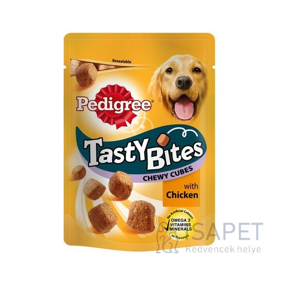 Pedigree Tasty Bites Chewy Cubes 130 g