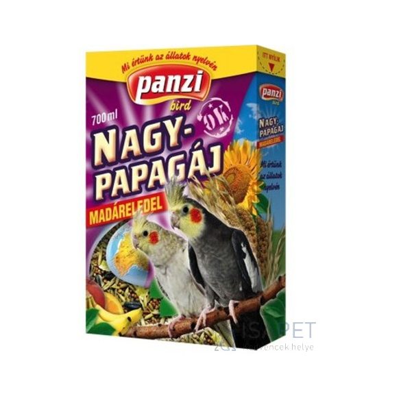 Panzi dobozos mageleség nagypapagájnak 700 ml