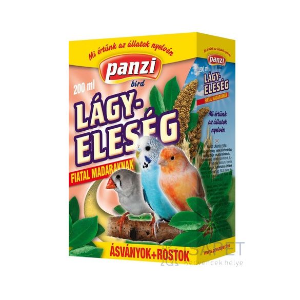 Panzi lágyeleség pintyeknek és papagájoknak 200 ml