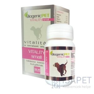 BiogenicPET Vitality vitalizáló, regeneráló tabletta 25 Kg felett