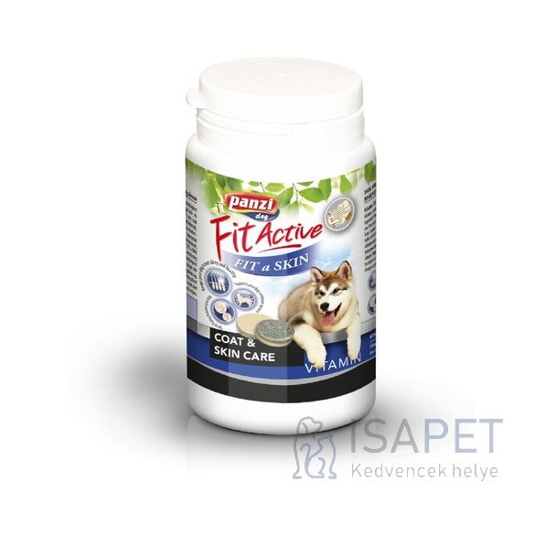 FitActive Fit-a-Skin bőr- és szőrregeneráló vitamin kutyáknak 60 db