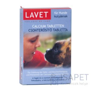 Lavet csonterősítő tabletta kutyáknak 50 db