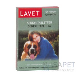 Lavet Senior Tabletten - Vitamin készítmény idős kutyák részére  50 db