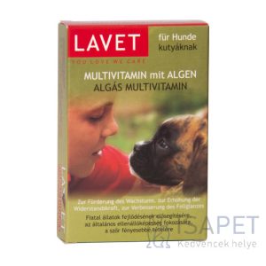 Lavet algavitaminos tabletta kutyáknak 50 db