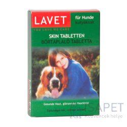 Lavet bőrtápláló tabletta kutyáknak 50 db