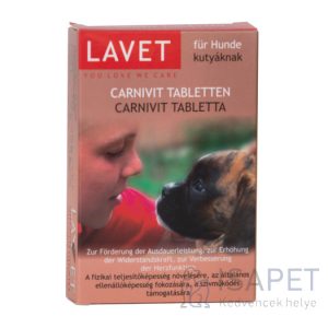 Lavet carnivitaminos tabletta kutyáknak 50 db