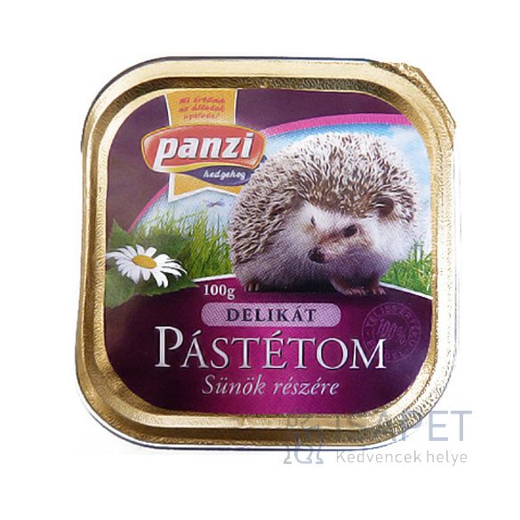 Panzi Delikát pástétom sünök részére marhahúsból 100 g