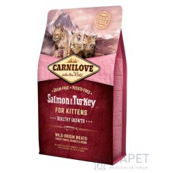   CarniLove Cat Kitten Healthy Growth lazaccal és pulykahússal 6kg