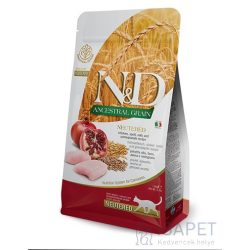 N&D Cat Adult Chicken & Pomegranate Neutered Low Grain 300 g