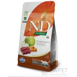   N&D Cat Grain Free szarvashússal, sütőtökkel és almával 300 g