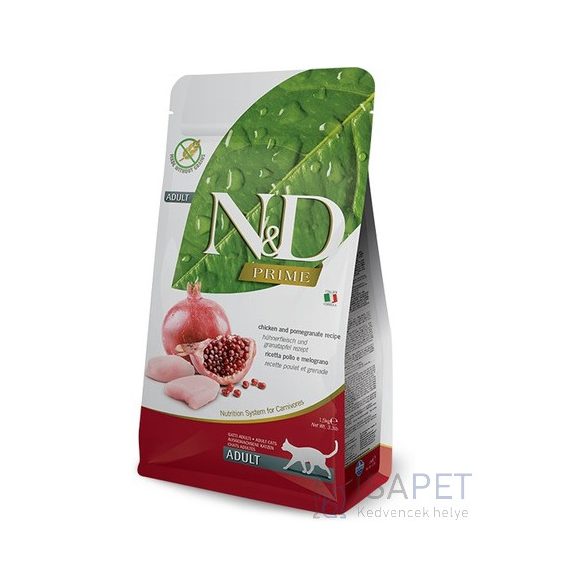 N&D Cat Prime Adult Chicken & Pomegranate 300g