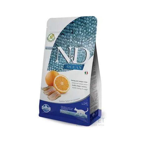 N&D Cat Adult Codfish & Orange Low Grain 1,5kg