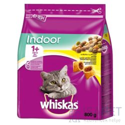   Whiskas Indoor Csirkehúsos száraztáp lakásban tartott macskáknak 800g