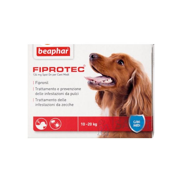 Beaphar FiproTec Spot On Dog Medium 3x1,34ml