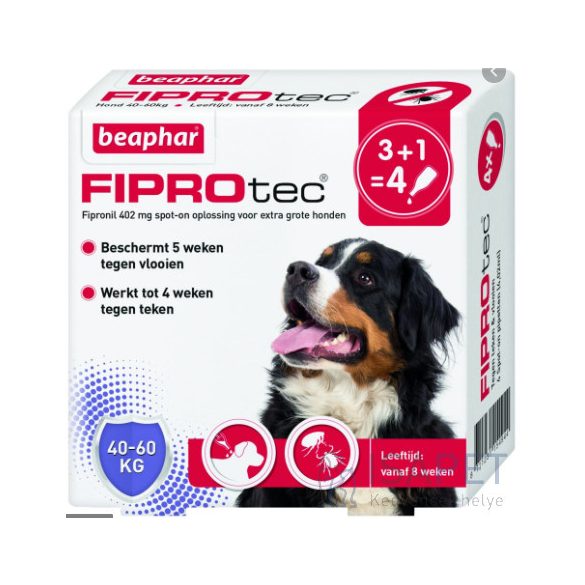 Beaphar FiproTec Spot On Dog ExtraLarge 3x4,02ml