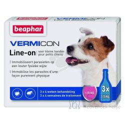 Beaphar Vermicon Line On Spot On Small Dog 3x1,5ml