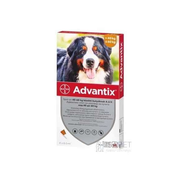 Advantix Spot On 40-60kg között 4x6ml