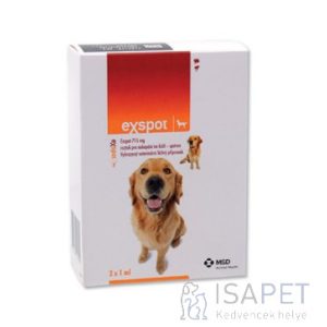 ExSpot Bőrre csepegtető oldat kutyáknak 1x1ml