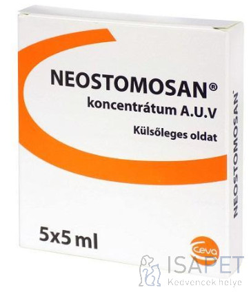 Neostomosan koncentrátum 5*5 ml - ISAPET Állateledel bolt