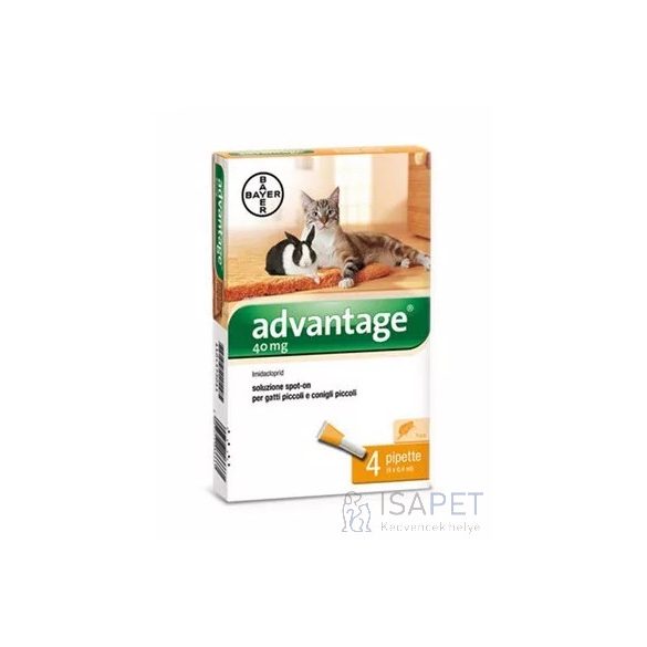 Advantage 40 Cat SpotOn 4x0,4ml