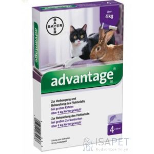 Advantage 80 Cat SpotOn 4x0,8ml