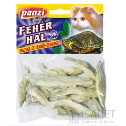   Panzi szárított fehér hal macska és teknős csemege 100 g