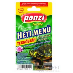 Panzi Heti Menü teknősök részére 10 g