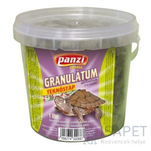 Panzi Granulátum - táplálék teknősök részére (vödrös) 90g