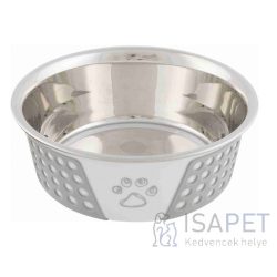   Trixie Stainless Bowl - Rozsdamentes tál, szilikon bevonattal (Ø21cm/1,4l)