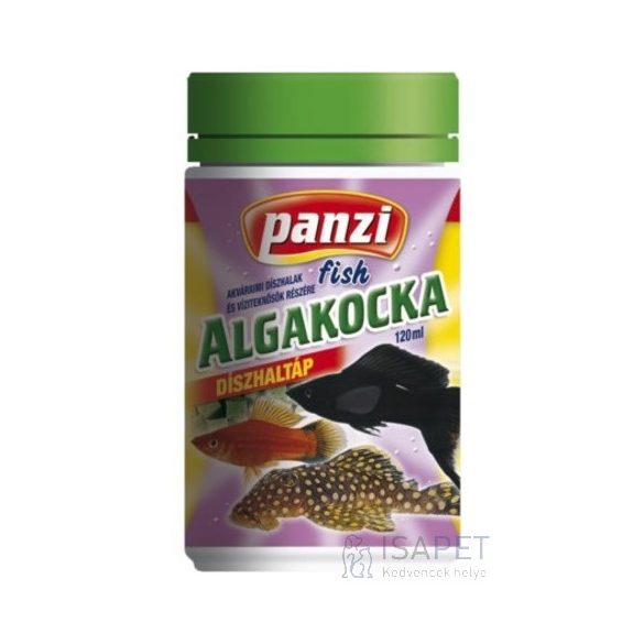 Panzi algakocka díszhalaknak és víziteknősöknek 135 ml