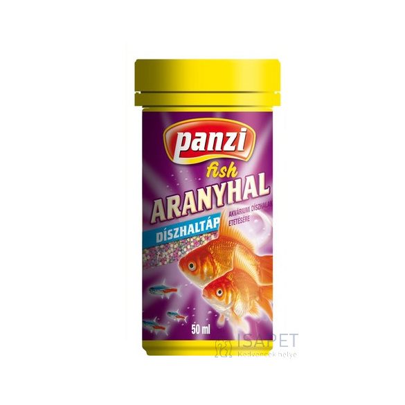 Panzi Aranyhal díszhaltáp - 50 ml