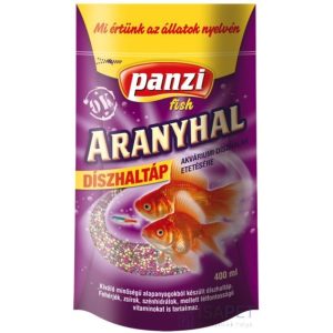 Panzi talpastasakos Aranyhal díszhaltáp 400ml