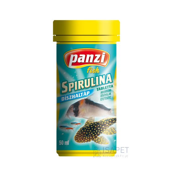 Panzi Spirulina Díszhaltáp - 50 ml