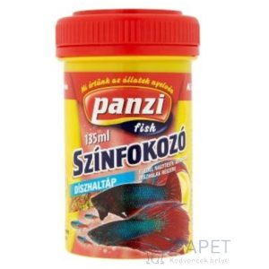 Panzi Színfokozó díszhaltáp - 135 ml