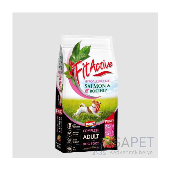 FitActive PURE Hypoallergenic SALMON-ROSEHIP 12kg