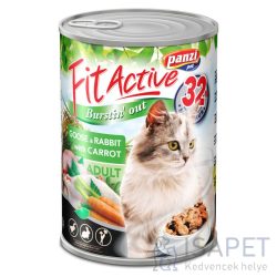 FitActive Cat Adult Goose & Rabbit with Carrot 415g