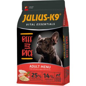 Julius-K9 Vital Essentials Adult Beef & Rice 3kg normál szemcse