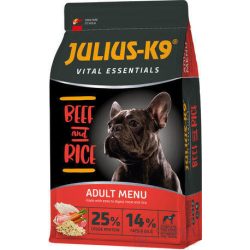 Julius-K9 Vital Essentials Adult Beef & Rice 3kg kis szemcse