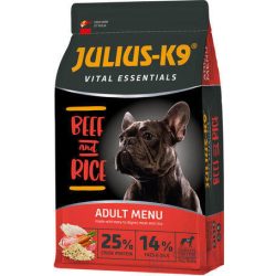   Julius-K9 Vital Essentials Adult Beef & Rice 12kg normál szemcse