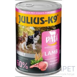  Julius-K9 Paté Lamb - Bárányhúsban gazdag pástétomos konzerv 400g