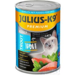 Julius-K9 Cat Adult Trout nedveseledel macskáknak 415g