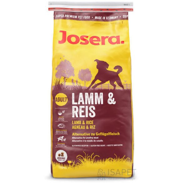 Josera Adult Lamb & Rice 12,5 kg