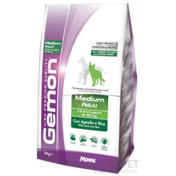 Gemon Medium Adult Lamb & Rice 20 kg