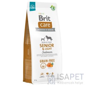 Brit Care Dog Grain Free Skin & Coat Senior Light Salmon 12kg