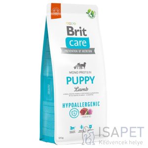 Brit Care Dog Hypoallergenic Mono Protein Puppy Lamb 12kg