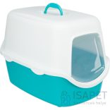 Trixie Vico Cat Litter Tray - Fedeles macska WC (türkiz)