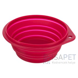 Trixie Travel Bowl - összecsukható, utazó tál (szilikon) kutyák részére (0,25l/Ø11cm)