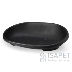   Savic Snooze Plastic Bed - műanyag fekhely (fekete) macskák részére (117x80x34cm)