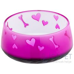   Trixie Plastic Bowl - kerámia tál kutyák részére (0.6l/15cm)