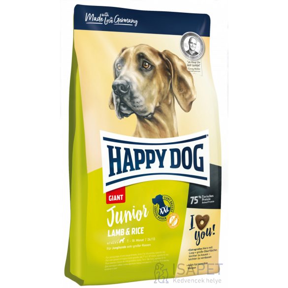 Happy Dog Junior Giant Lamb & Rice 1 Kg